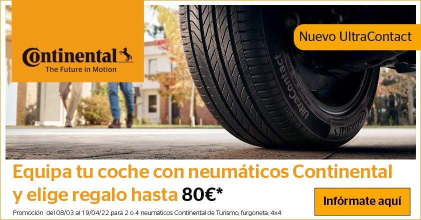 Oferta neumáticos Continental