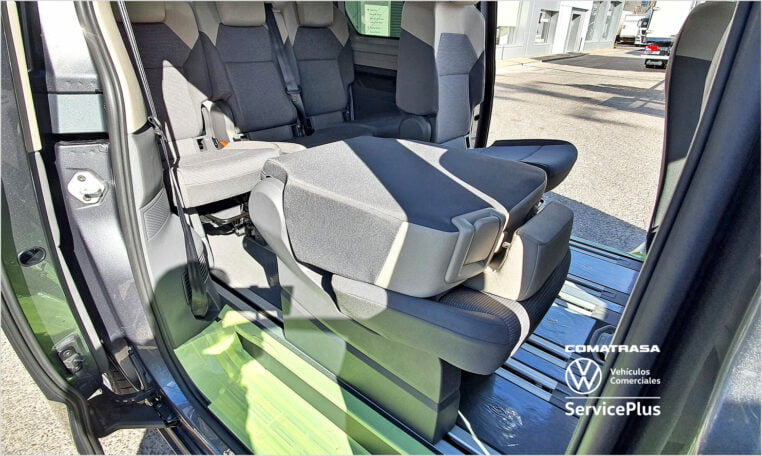 asientos abatibles Nuevo Volkswagen Multivan