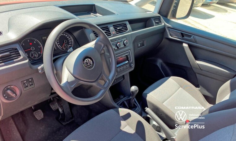 interior cabina Volkswagen Caddy Pro Business