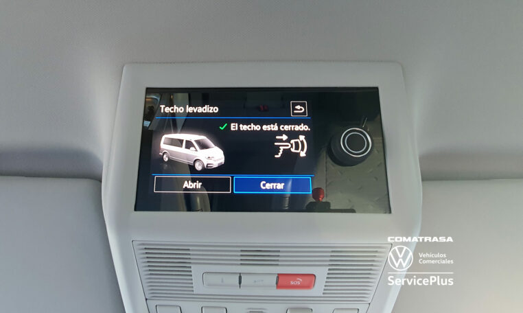 techo eléctrico Volkswagen California Ocean