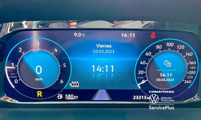digital cockpit Volkswagen Caddy Life DSG