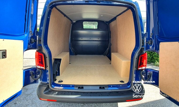 zona de carga panelada Volkswagen Transporter