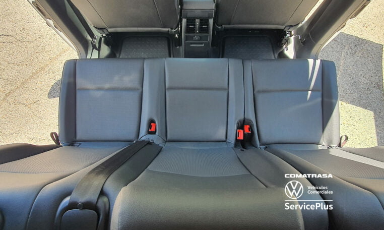 segunda fila de asientos Volkswagen Caddy Maxi