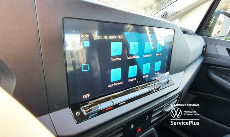 pantalla central Volkswagen Caddy