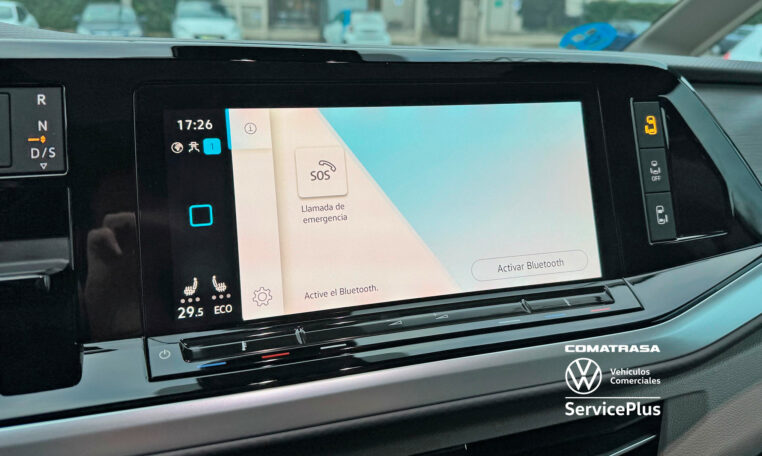 pantalla central Volkswagen Multivan Life