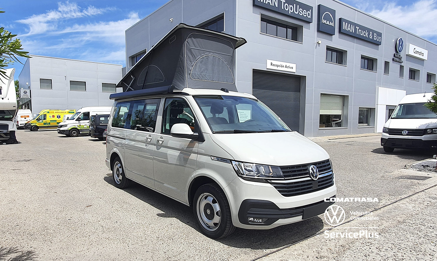 California Mini 150 Rider Volkswagen California Outdoor Camper 150 CV (nuevo 2024)