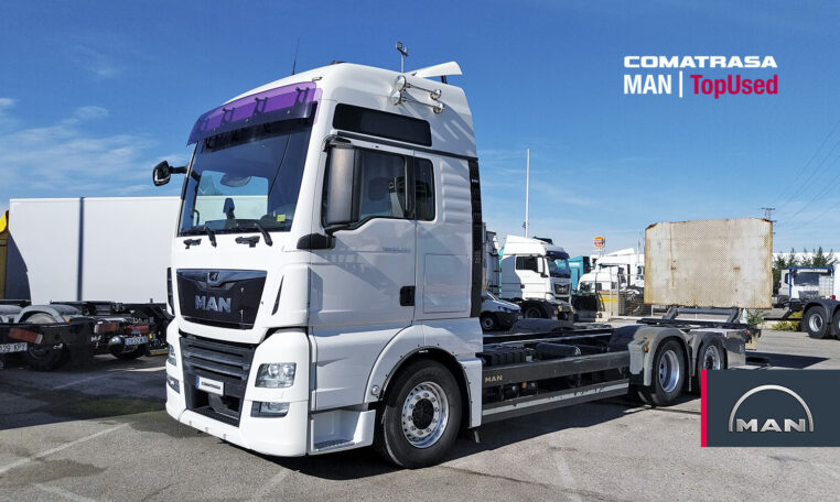 MAN TGX 26.500 chasis segunda mano