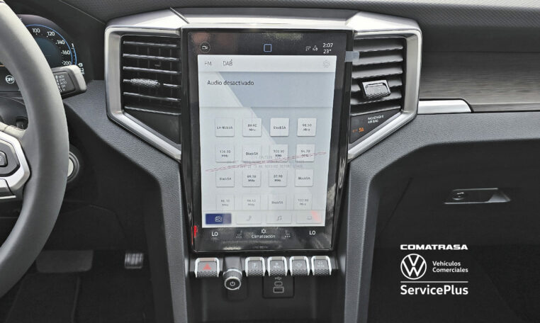 pantalla central Volkswagen Amarok Style