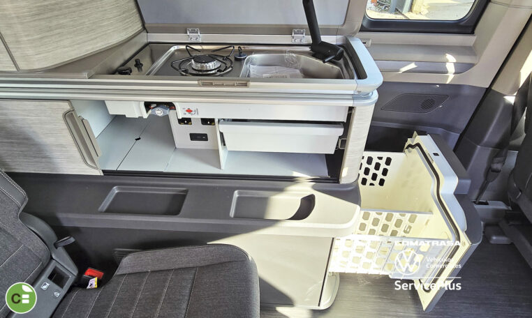 cocina Volkswagen California Ocean 2025