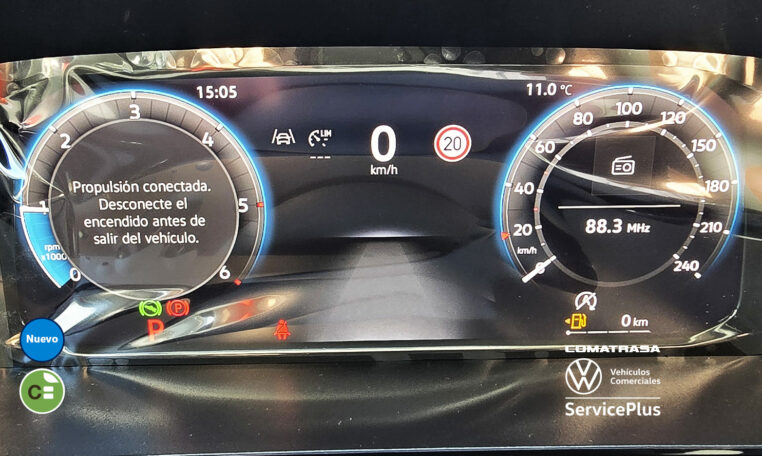 Digital Cockpit Pro Volkswagen Caddy Outdoor