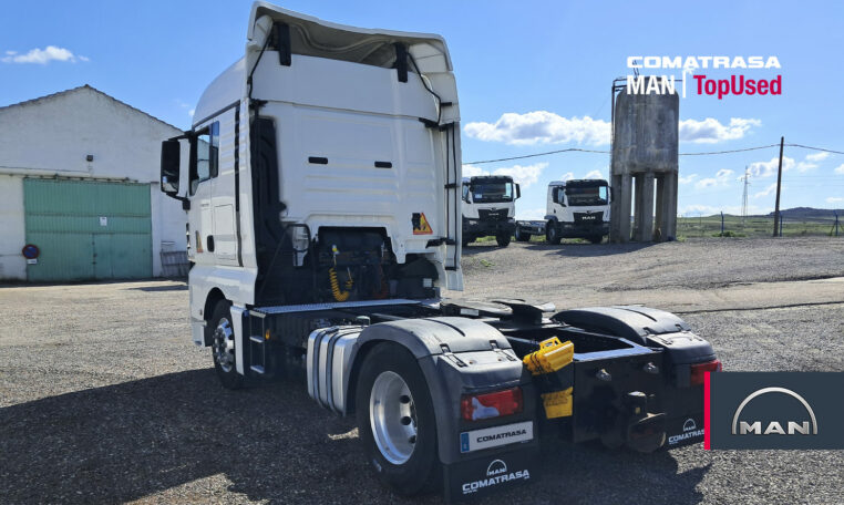 tractora MAN TGX 18.580 de segunda mano