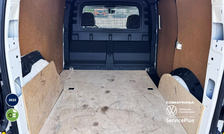 zona de carga Volkswagen Caddy Cargo 75 CV 2.0 TDI 2 plazas