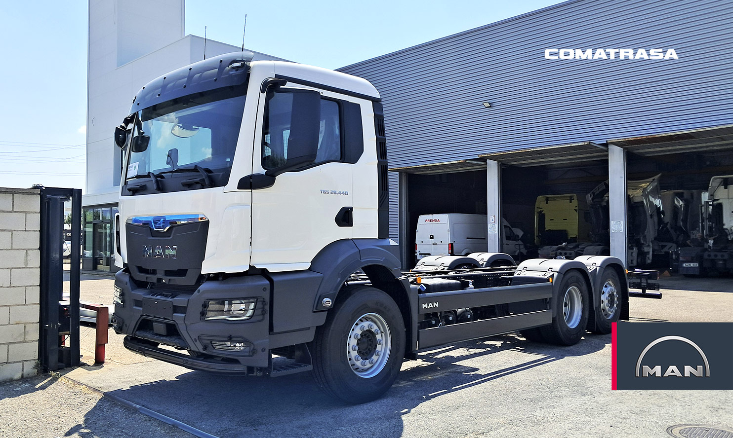 Chasis Man R44 MAN TGS 28.440 6×2-4 BL Chasis cabina carrozable