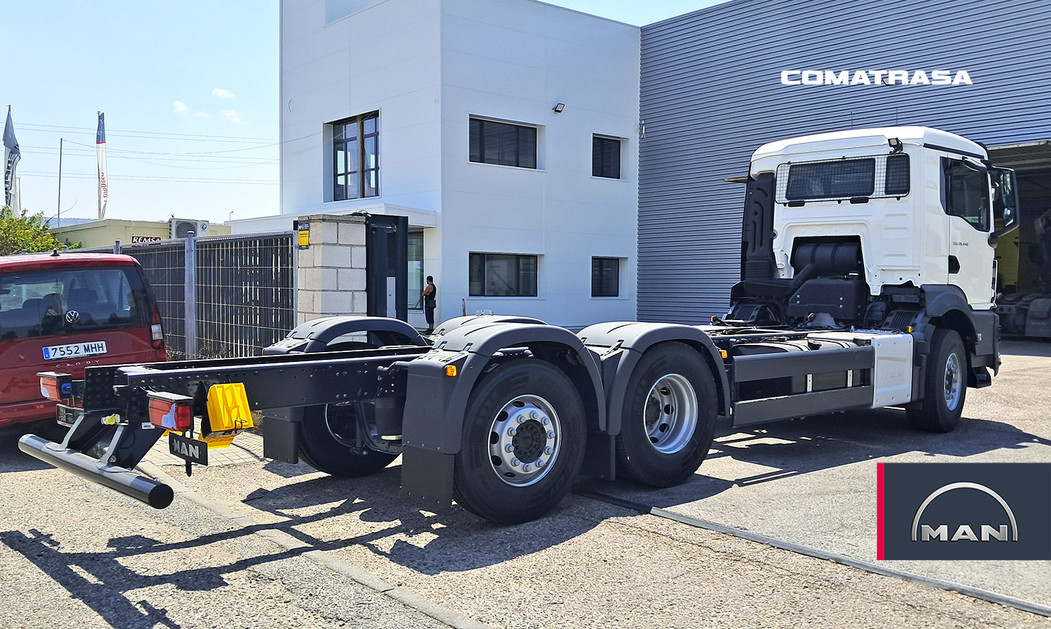 Chasis Man R44 MAN TGS 28.440 6×2-4 BL Chasis cabina carrozable