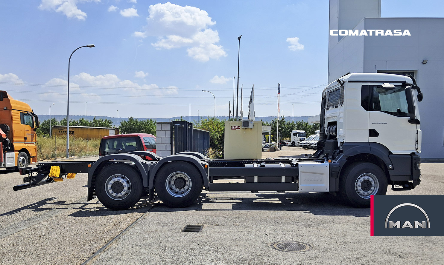 Chasis Man R44 MAN TGS 28.440 6×2-4 BL Chasis cabina carrozable