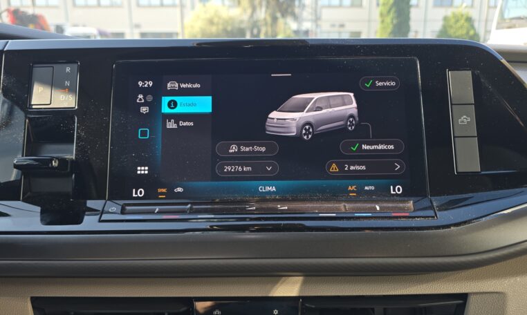 pantalla central Volkswagen California Beach Tour 2.0 TDi 150 CV DSG BL
