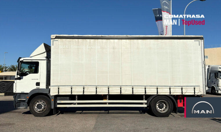 lateral izquierdo MAN TGM 18.290 4X2 BL Tauliner
