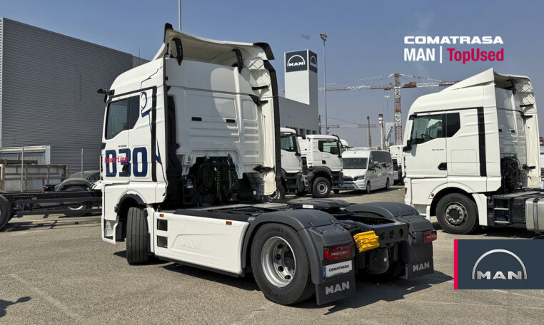 Tractora MAN TGX 18.560 de segunda mano